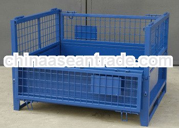 Heavy duty warehouse fold ball storage cage
