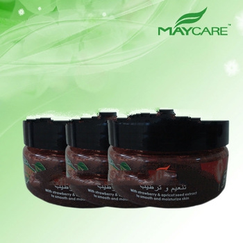 Herbal Vitamin C Moisturising Double Skincare Facial Scrub Whitening Facial Cleanser