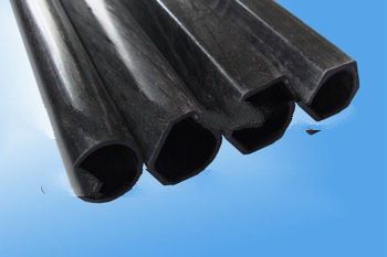 Hexagon Carbon Fibre Pipes