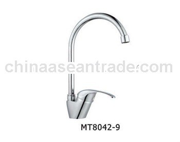 High Arc Popular Kitchen Brass Sink Faucet