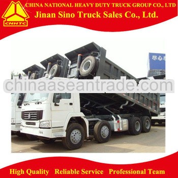 High Quality 12 Wheel Howo Tipper Truck For Sale