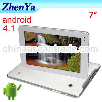 High Quality 7 inch Support 3G,Calling And Dual Camera Android 4.1 Pc Tablet