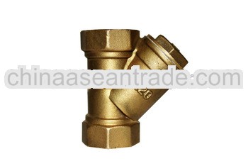 High Quality Brass Y Style Filter Valve
