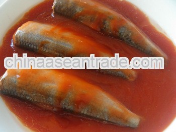 High Quality Canned Fish Canned sardines in Tomato Sauce