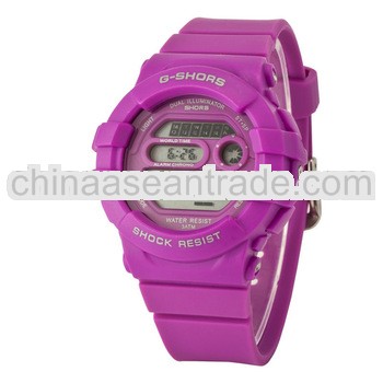 High Quality Customized watch Analog-Digital Swim Sport Wrist watches lady
