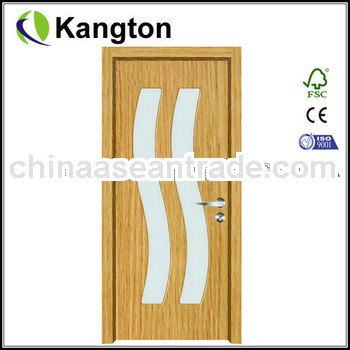 High Quality Decorative PVC Door Panel with Glass