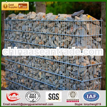 High Quality Galvanized Welded Gabion Retaing Wall/Gabion Stone Cage