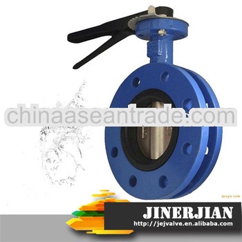 High Quality Handle Flanged Butterfly Valve DN40-1000