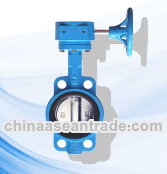 High Quality ISO Handle Operation Butterfly Valve