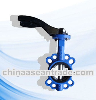 High Quality Resilient Seat Wafer Butterfly Valve