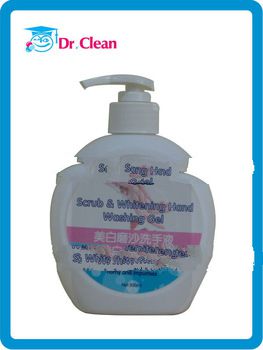 High Quality Scrub & Whitening Hand Washing Gel