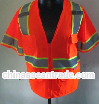 High Visibility Reflective Safety Vest Fabric