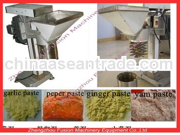 High efficiency Garlic clove grinder/frozen mashed garlic making machine/garlic smashing machine
