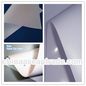 High glossy/matte coated banner,flex banner/printing material