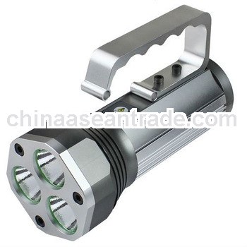 High power CREE XML 3X U2 led flashlight with handle for fishing