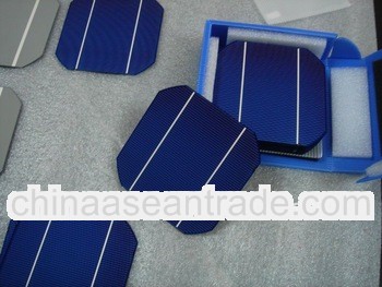 High quality 125*125 mono crystalline solar cells for solar panel DIY at good price