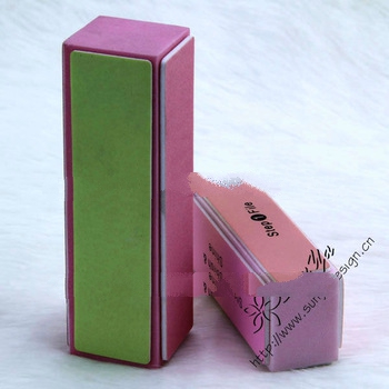 High quality 4 step nail buffer block