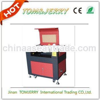 High quality & Best Sale!! TJ-6040 600*400mm 60W mini CO2 laser cutting machine for acrylic