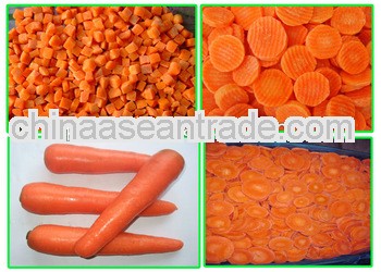 High quality IQF Carrot (Dices,strips,slices)