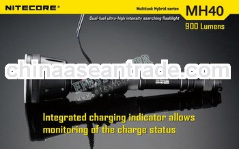 High quality MH40 U2 900 lumens micro USB charging port flashlight