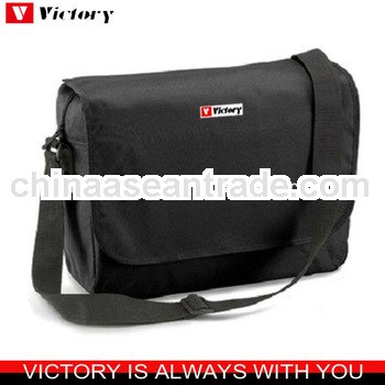 High quality black messenger bag