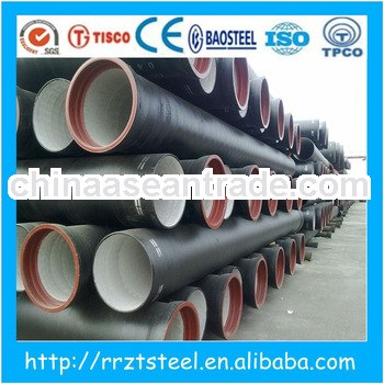 High quality ductile iron pipe!!!cast ductile iron pipe