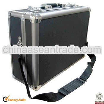 High quality durable aluminum camera case storage boxes with shoulder-strap