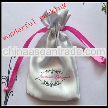 High quality eco-friendly cotton jewellery bag