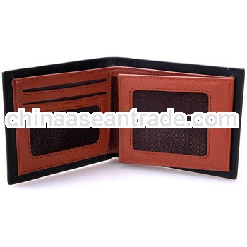 High quality genuine leather wallet wholesale