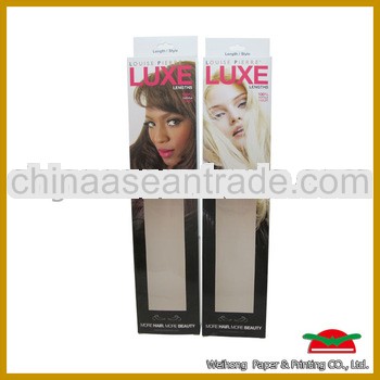 High quality new design hair extension packaging