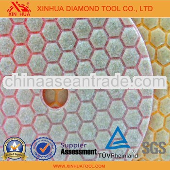 High quality polishing pad, 3 inch diamond granite grinding pads