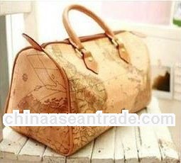 High quality pu logo doliform ladies hanbag