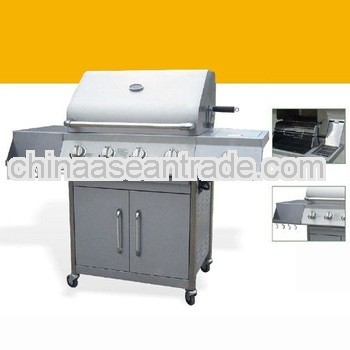 High quality stainless steel 4B+SB Gas BBQ Grill