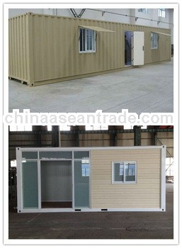 High quality steel structure container office for working/living/shopping/hotel/homes/mining camp