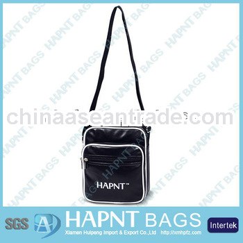 High quality stylish pu leather european shoulder bag for men