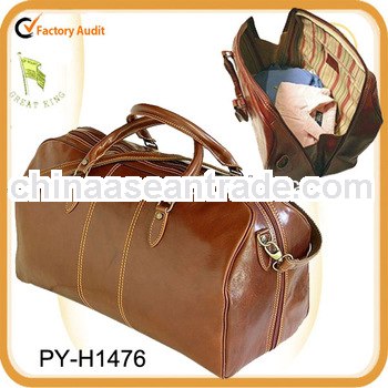 High quality vintage leather weekend bags for your travel
