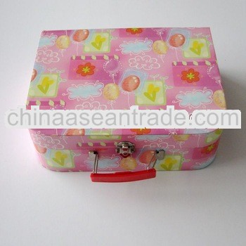 High quality vintage style small air express suitcase gift box