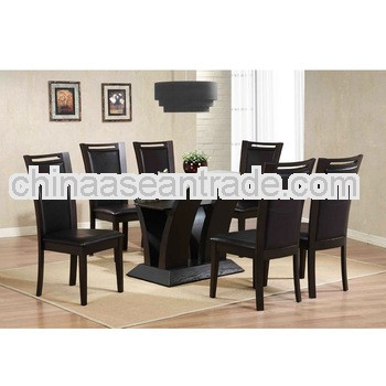 High quality wooden malaysian wood dining table sets