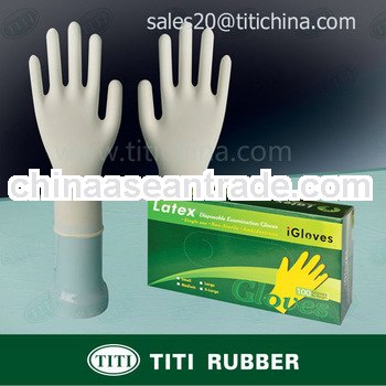 High qualityn disposable top glove, latex glove