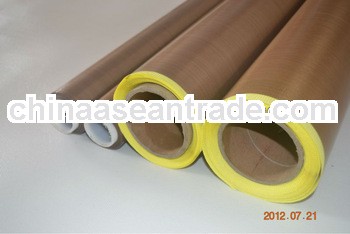 High sealing PTFE coated fiberglass adhesive tape/fabrics for bag sealing