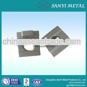 High tensile carbon steel rail clip iorn casting rail clamps railway fasten tools iron casting rail