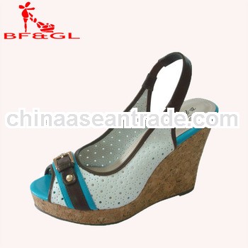 Hollow Wedge Heel Slingback Sandal