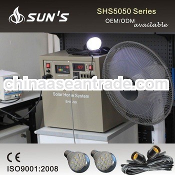 Home Use Solar System 50W With TV and DC Fans