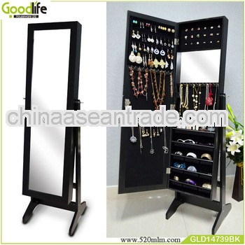 Home furniture cheval mirror jewelry armoire