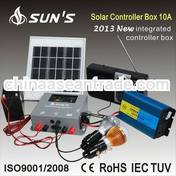 Home use solar power system 100W with TV & fans