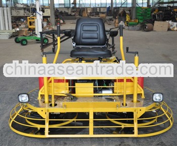 Honda petrol engine ride on concrete power trowel machine