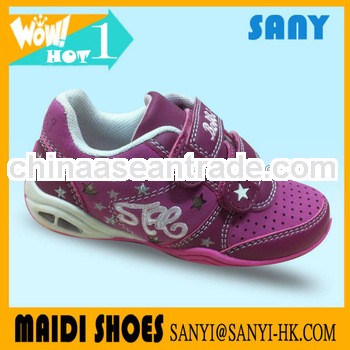 Hot! 2013 Stylish Casual Cheap Kids Light Shoes for Girls