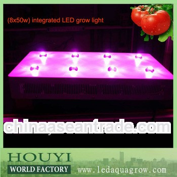 Hot! 2013 newest design 8x50w integrated high power led grow light for growing indoor plant