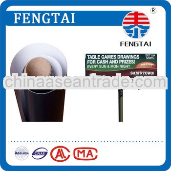 Hot Laminated 440gsm (13 oz) 500*500 9*9 Black Back Banner Design