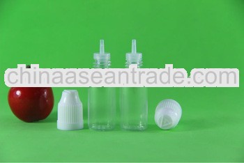 Hot Product pet childproof cap 10ml plastic dropper bottle with with TUV and SGS certificate